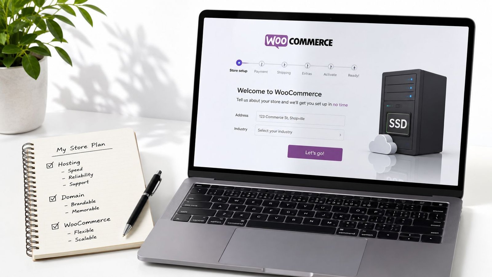 Screenshot from https://example.com/screenshots/woocommerce-general-settings-hu.png
